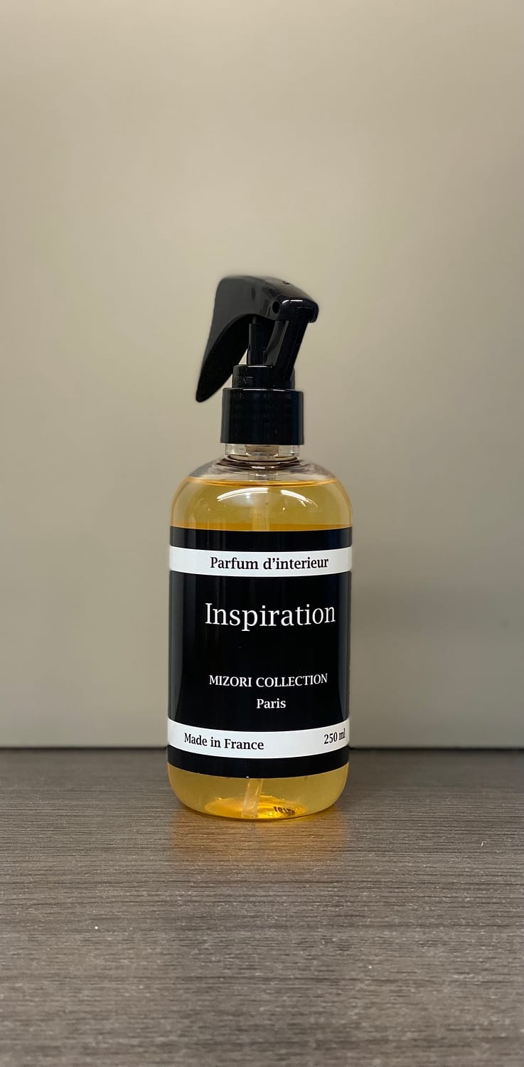 Inspiration Mizori collection parfum d'interieur